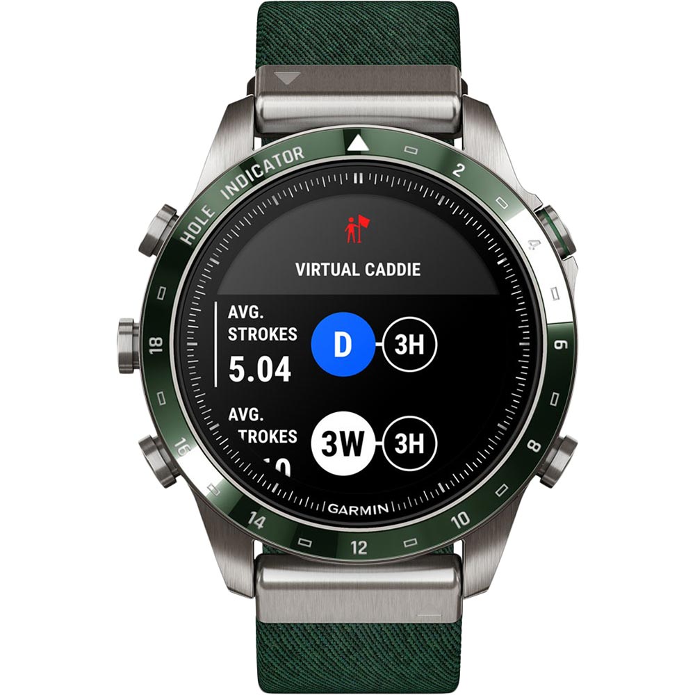 Смарт-годинник GARMIN MARQ Golfer Gen 2 GPS Green (010-02648-21) Функціональність для дорослих