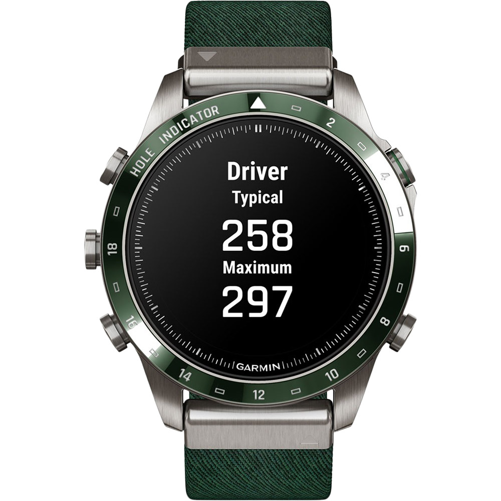 Фото Смарт-годинник GARMIN MARQ Golfer Gen 2 GPS Green (010-02648-21)