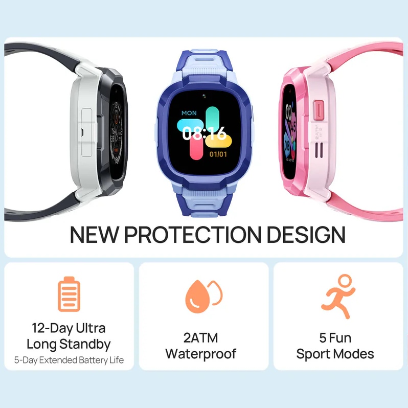 Фото 14 Смарт-годинник MIBRO Watch Phone P6 XPSWP004 Сірий (1141303)