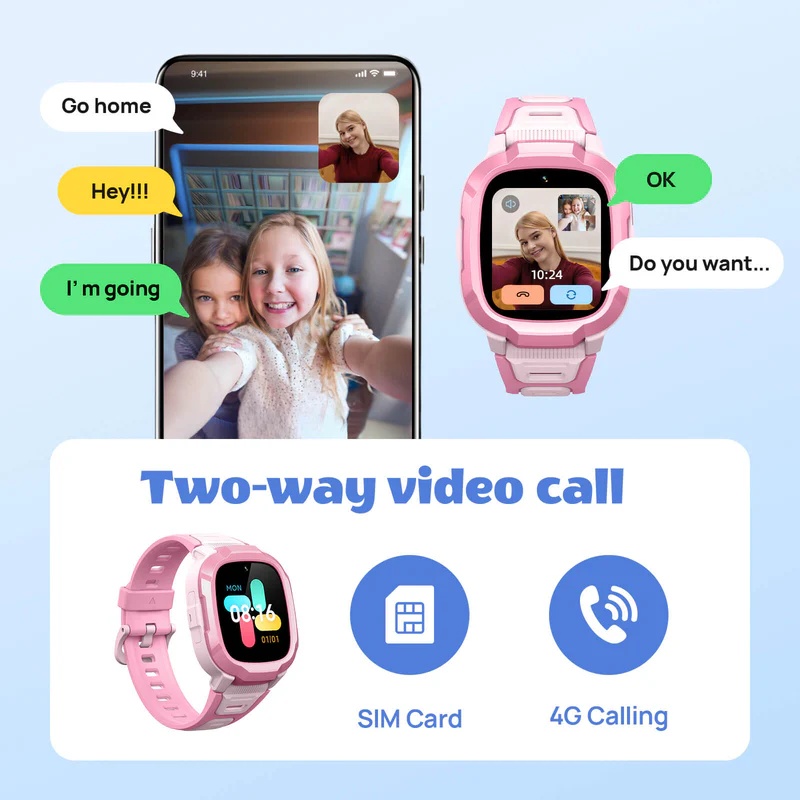 Изображение Смарт-часы MIBRO Watch Phone P6 XPSWP004 Синий (1141301)