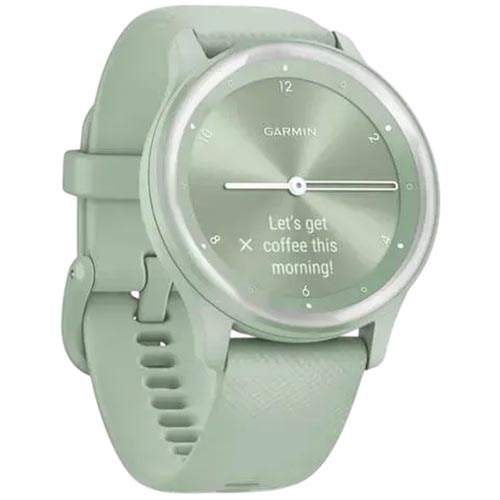 Смарт-часы GARMIN vivomove Sport Cool mint (010-02566-03) Функциональность для взрослых