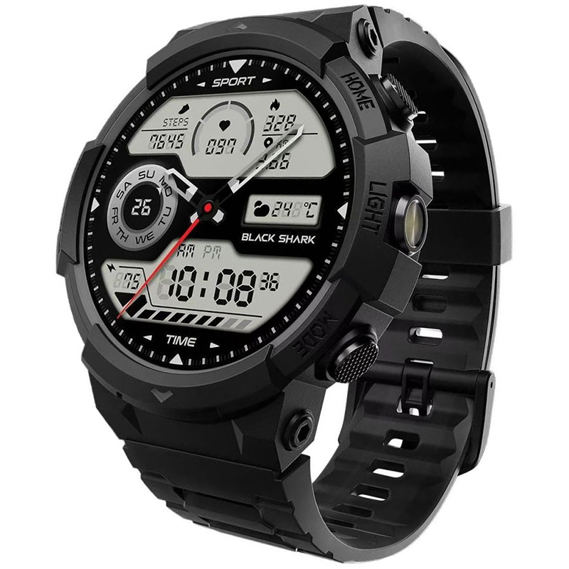 Смарт-годинник BLACK SHARK GS3 Sport BS-W2402 Mist Black (1149171)