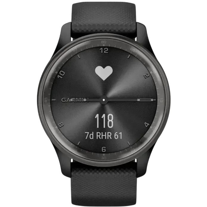 Смарт-часы GARMIN vivomove Trend Black (010-02665-00) Совместимость iOS (Apple)