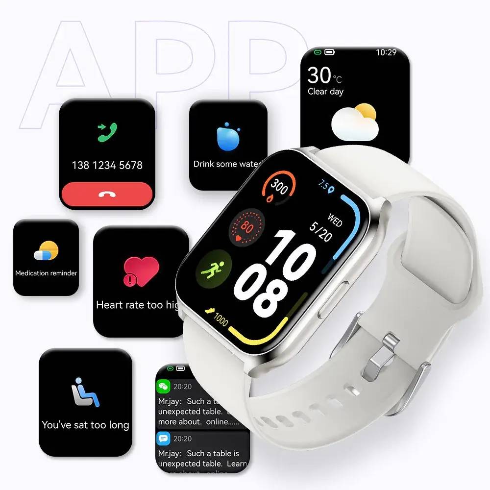 Смарт-часы Filwans Xiaomi Haylou GTS Mini Smartwatch Silver Совместимость iOS (Apple)