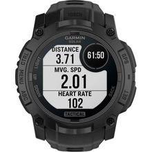 Смарт-годинник GARMIN Instinct 3 50 mm Solar Tactical Edition Black with Black Band (010-02935-50)