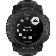 Смарт-годинник GARMIN Instinct 3 50 mm Solar Tactical Edition Black with Black Band (010-02935-50)