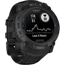 Смарт-годинник GARMIN Instinct 3 50 mm Solar Tactical Edition Black with Black Band (010-02935-50)