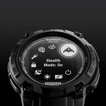Смарт-годинник GARMIN Instinct 3 50 mm Solar Tactical Edition Black with Black Band (010-02935-50)