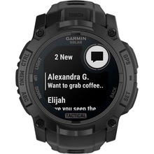 Смарт-годинник GARMIN Instinct 3 50 mm Solar Tactical Edition Black with Black Band (010-02935-50)