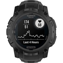 Смарт-годинник GARMIN Instinct 3 50 mm Solar Tactical Edition Black with Black Band (010-02935-50)
