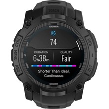 Смарт-годинник GARMIN Instinct 3 50 mm AMOLED Tactical Edition Black with Black Band (010-03020-50)