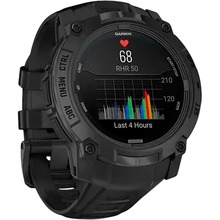 Смарт-годинник GARMIN Instinct 3 50 mm AMOLED Tactical Edition Black with Black Band (010-03020-50)