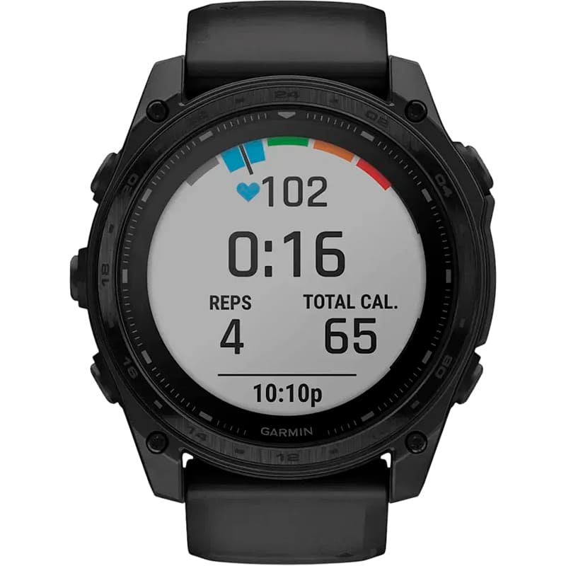 Изображение Смарт-часы GARMIN Tactix 8 51 mm Solar Includes Applied Ballistics Ultralight Solver (010-03407-00/01)