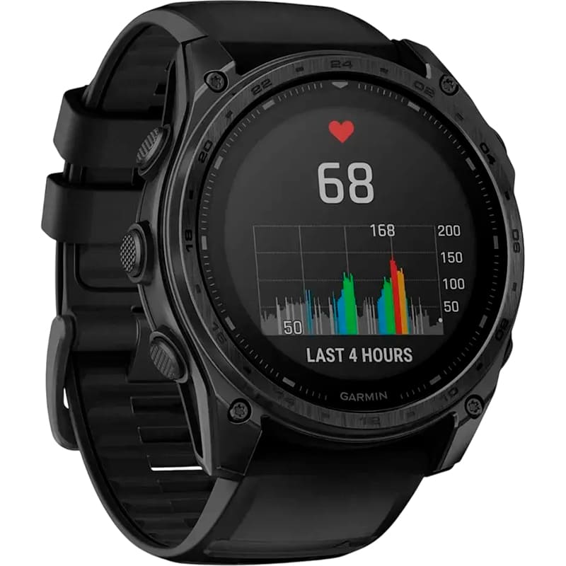 Внешний вид Смарт-часы GARMIN Tactix 8 51 mm Solar Includes Applied Ballistics Ultralight Solver (010-03407-00/01)