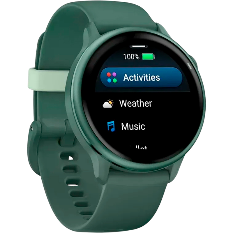 Смарт-годинник GARMIN Vivoactive 6 Metallic Jasper Green with Jasper Green Band (010-02985-02) Операційна система інша
