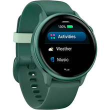 Смарт-годинник GARMIN Vivoactive 6 Metallic Jasper Green with Jasper Green Band (010-02985-02)