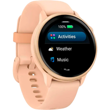 Смарт-годинник GARMIN Vivoactive 6 Metallic Pink Dawn with Pink Dawn Band (010-02985-03)