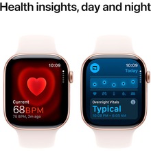Смарт-часы APPLE Watch Series 10 GPS+Cellular 42mm Rose Gold Al Case Light Bl Sp/b - M/L (MWXA3QH/A)