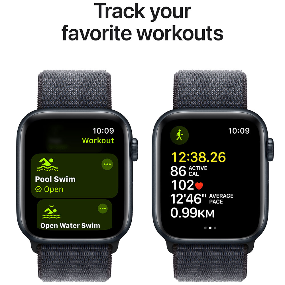 Фото Смарт-часы APPLE Watch SE GPS+Cellular 44mm Midnight Alum Case Ink Sp Loop (MXGN3QH/A)
