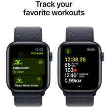 Смарт-часы APPLE Watch SE GPS+Cellular 44mm Midnight Alum Case Ink Sp Loop (MXGN3QH/A)
