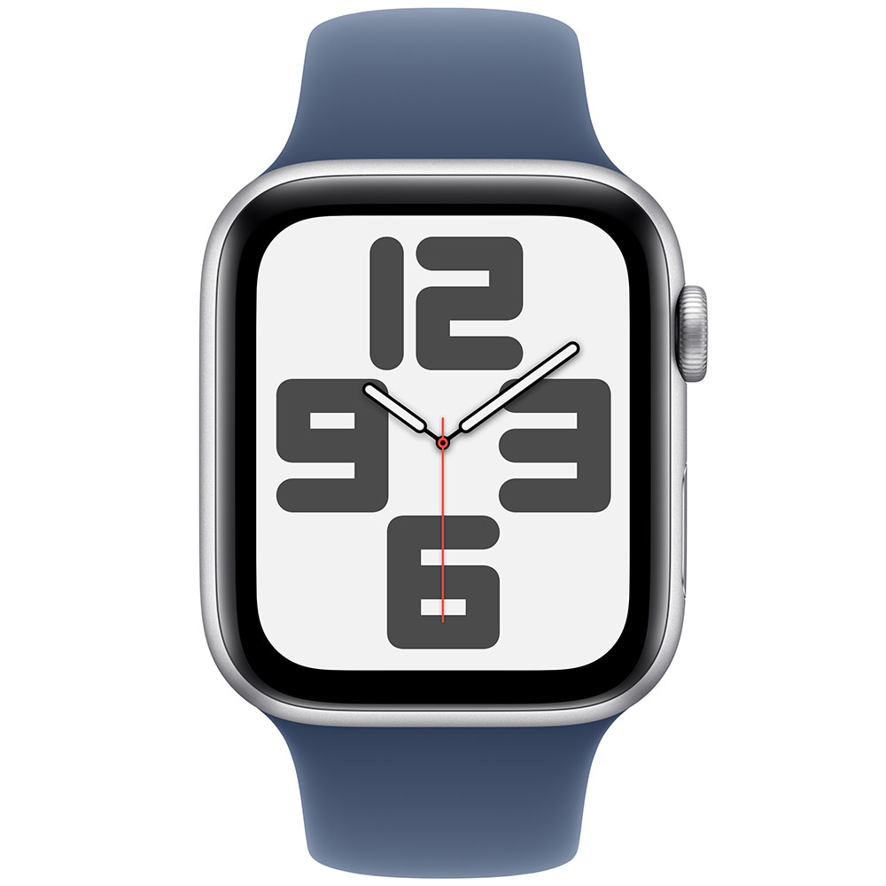 Смарт-часы APPLE Watch SE GPS+Cellular 44mm Silver Alum Case Denim Sp/b - M/L (MXGQ3QH/A) Функциональность для взрослых