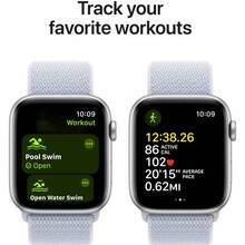 Смарт-часы APPLE Watch SE GPS+Cellular 44mm Silver Alum Case Blue Cloud Sp Loop (MXGR3QH/A)