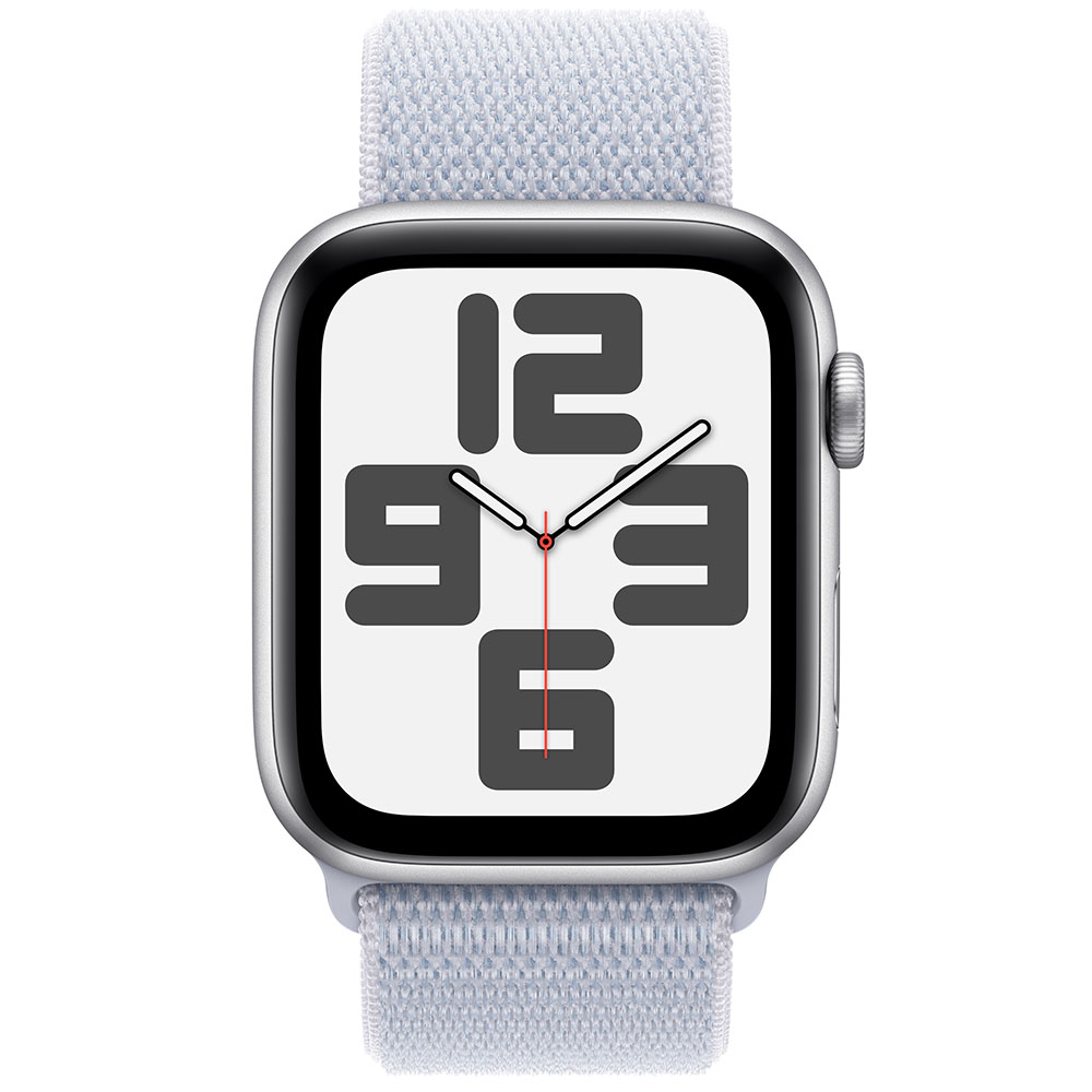 Смарт-часы APPLE Watch SE GPS+Cellular 44mm Silver Alum Case Blue Cloud Sp Loop (MXGR3QH/A) Функциональность для взрослых