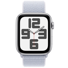 Смарт-часы APPLE Watch SE GPS+Cellular 44mm Silver Alum Case Blue Cloud Sp Loop (MXGR3QH/A)