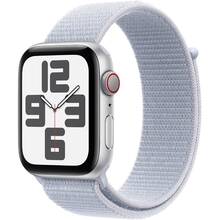 Смарт-часы APPLE Watch SE GPS+Cellular 44mm Silver Alum Case Blue Cloud Sp Loop (MXGR3QH/A)