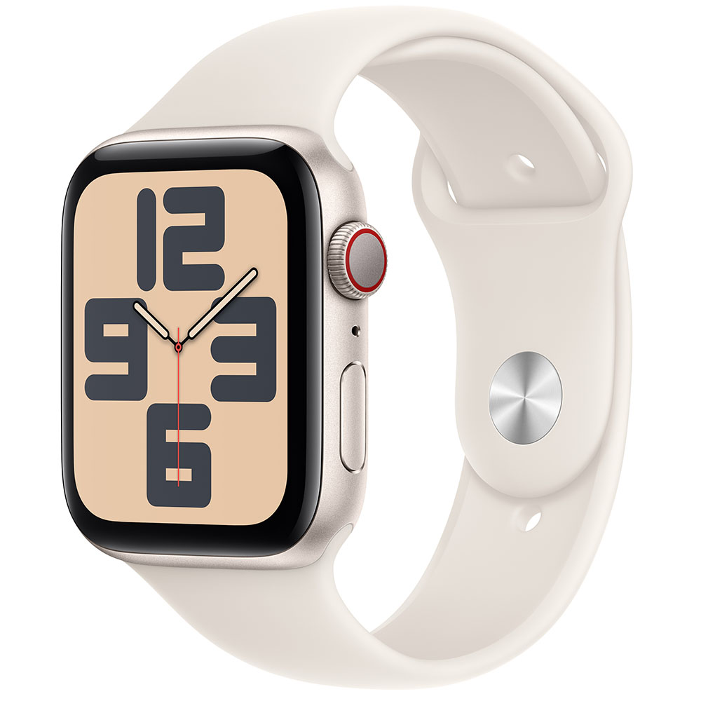 Смарт-часы APPLE Watch SE GPS+Cellular 44mm Starl Alum Case Starl Sp/b - M/L (MXGU3QH/A)