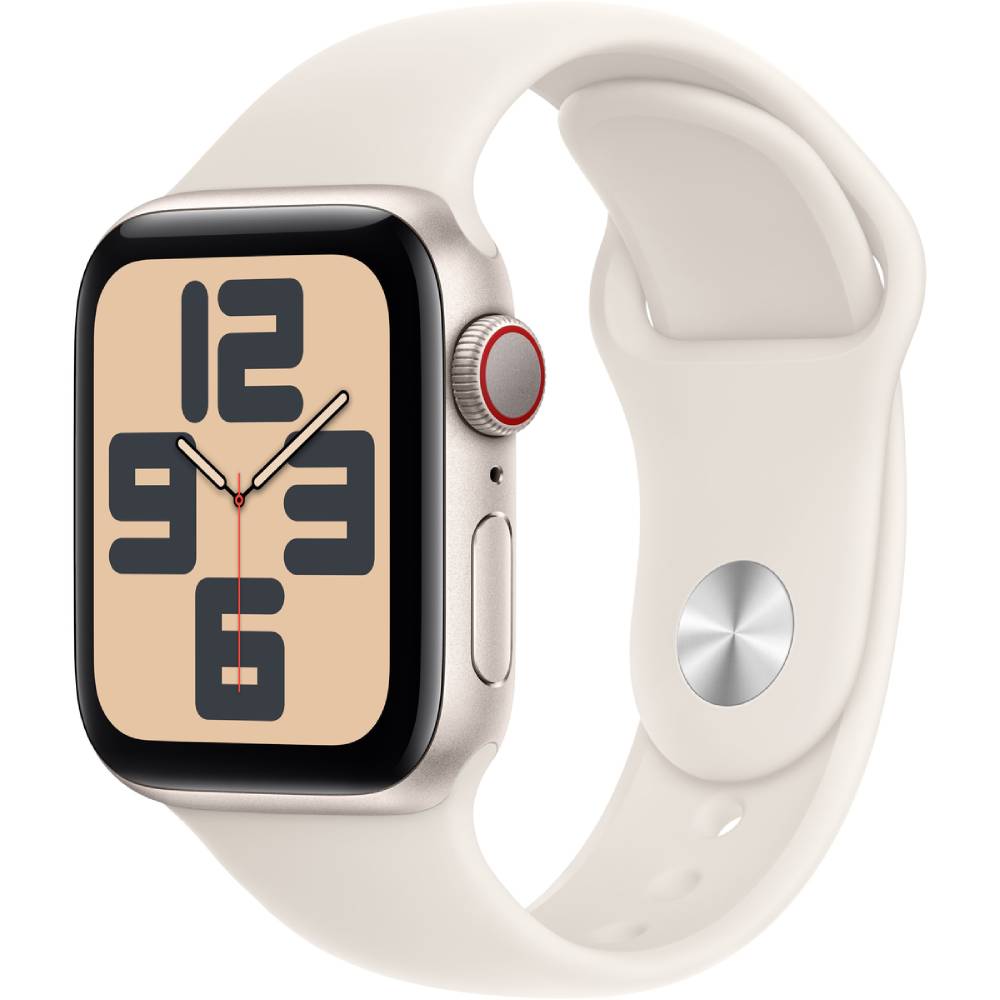 Смарт-часы APPLE Watch SE GPS+Cellular 40mm Starl Alum Case Starl Sp/b - S/M (MXGJ3QH/A) Смарт-часы APPLE Watch SE GPS+Cellular 40mm Starl Alum Case Starl Sp/b - S/M (MXGJ3QH/A)