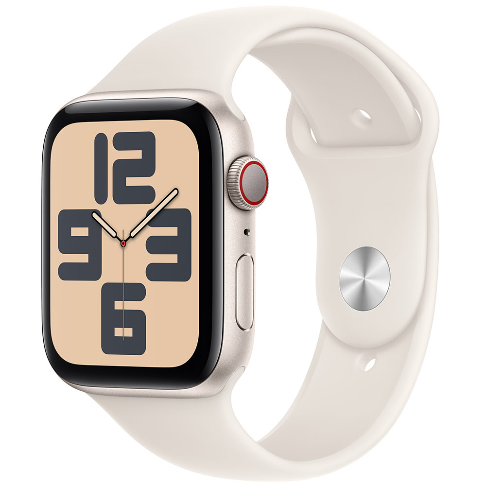 Смарт-часы APPLE Watch SE GPS+Cellular 40mm Starl Alum Case Starl Sp/b - S/M (MXGJ3QH/A)
