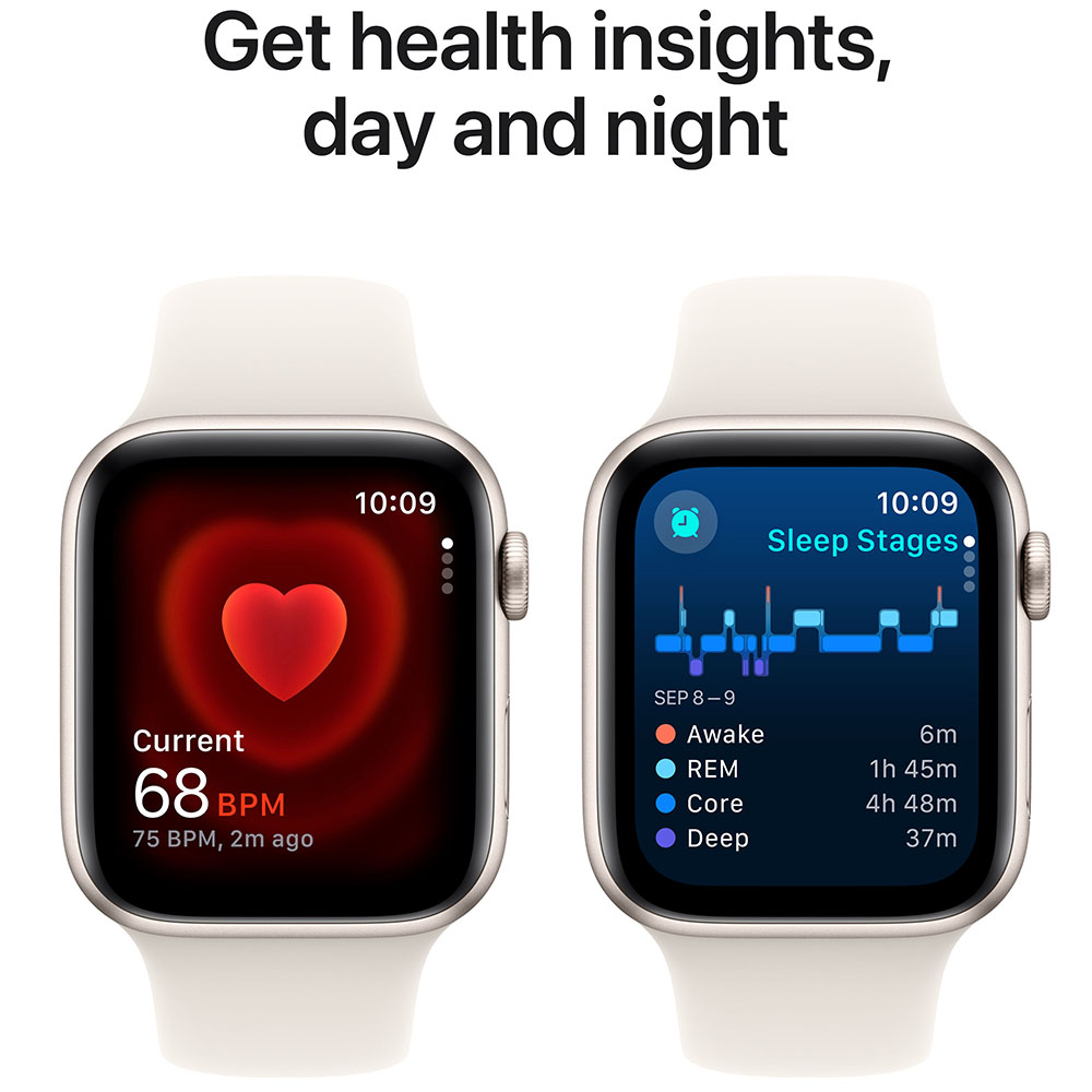 Внешний вид Смарт-часы APPLE Watch SE GPS+Cellular 40mm Starl Alum Case Starl Sp/b - M/L