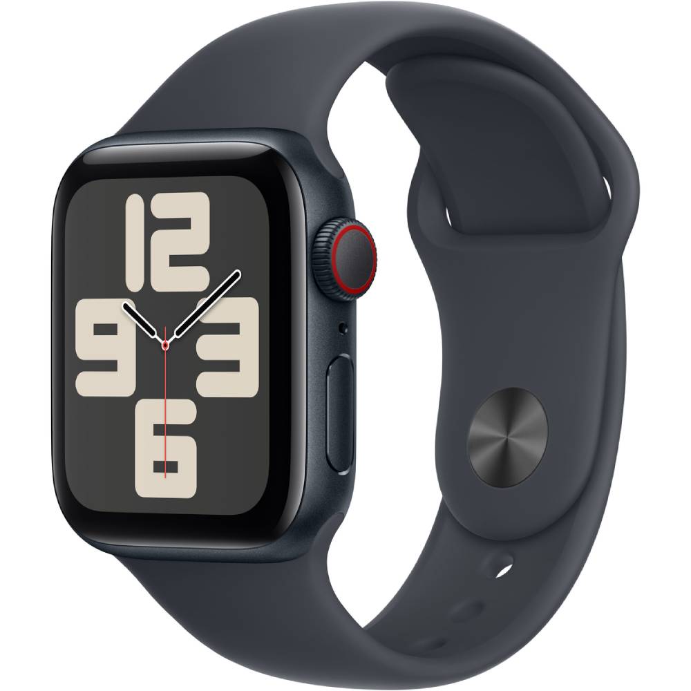 Смарт-часы APPLE Watch SE GPS+Cellular 44mm Midnight Alum Case Midnight Sp/b - S/M Смарт-часы APPLE Watch SE GPS+Cellular 44mm Midnight Alum Case Midnight Sp/b - S/M