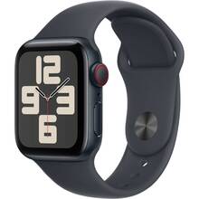 Смарт-часы APPLE Watch SE GPS+Cellular 44mm Midnight Alum Case Midnight Sp/b - S/M