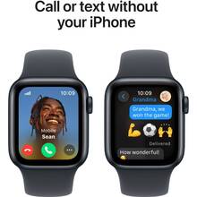 Смарт-часы APPLE Watch SE GPS+Cellular 44mm Midnight Alum Case Midnight Sp/b - M/L (MXGM3QH/A)