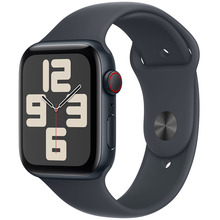 Смарт-годинник APPLE Watch SE GPS+Cellular 44mm Midnight Alum Case Midnight Sp/b - M/L (MXGM3QH/A)