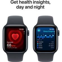 Смарт-часы APPLE Watch SE GPS+Cellular 44mm Midnight Alum Case Midnight Sp/b - M/L (MXGM3QH/A)