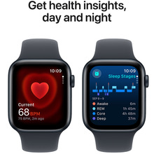 Смарт-часы APPLE Watch SE GPS+Cellular 44mm Midnight Alum Case Midnight Sp/b - M/L (MXGM3QH/A)