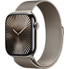 Смарт-часы APPLE Watch Series 10 GPS+Cellular 46mm Nat Tit Case Nat Milan Loop M/L (MWYC3QH/A)