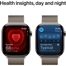 Смарт-часы APPLE Watch Series 10 GPS+Cellular 46mm Nat Tit Case Nat Milan Loop M/L (MWYC3QH/A)