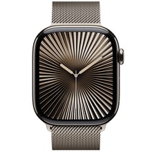Смарт-часы APPLE Watch Series 10 GPS+Cellular 46mm Nat Tit Case Nat Milan Loop M/L (MWYC3QH/A)