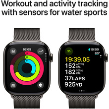 Смарт-часы APPLE Watch Series 10 GPS+Cellular 46mm Slate Tit Case Slate Milan Loop M/L