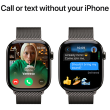 Смарт-годинник APPLE Watch Series 10 GPS+Cellular 42mm Slate Tit Case Slate Milan Loop (MX053QH/A)