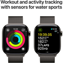 Смарт-часы APPLE Watch Series 10 GPS+Cellular 42mm Slate Tit Case Slate Milan Loop (MX053QH/A)