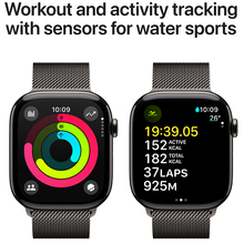 Смарт-годинник APPLE Watch Series 10 GPS+Cellular 42mm Slate Tit Case Slate Milan Loop (MX053QH/A)