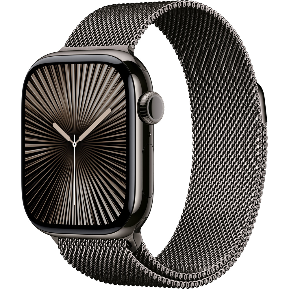 Смарт-часы APPLE Watch Series 10 GPS+Cellular 42mm Slate Tit Case Slate Milan Loop (MX053QH/A) Функциональность для взрослых