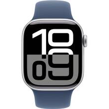 Смарт-годинник APPLE Watch S10 GPS+Cellular 42mm Silver Alum Case Denim Sp/b - M/L (MWX43QH/A)