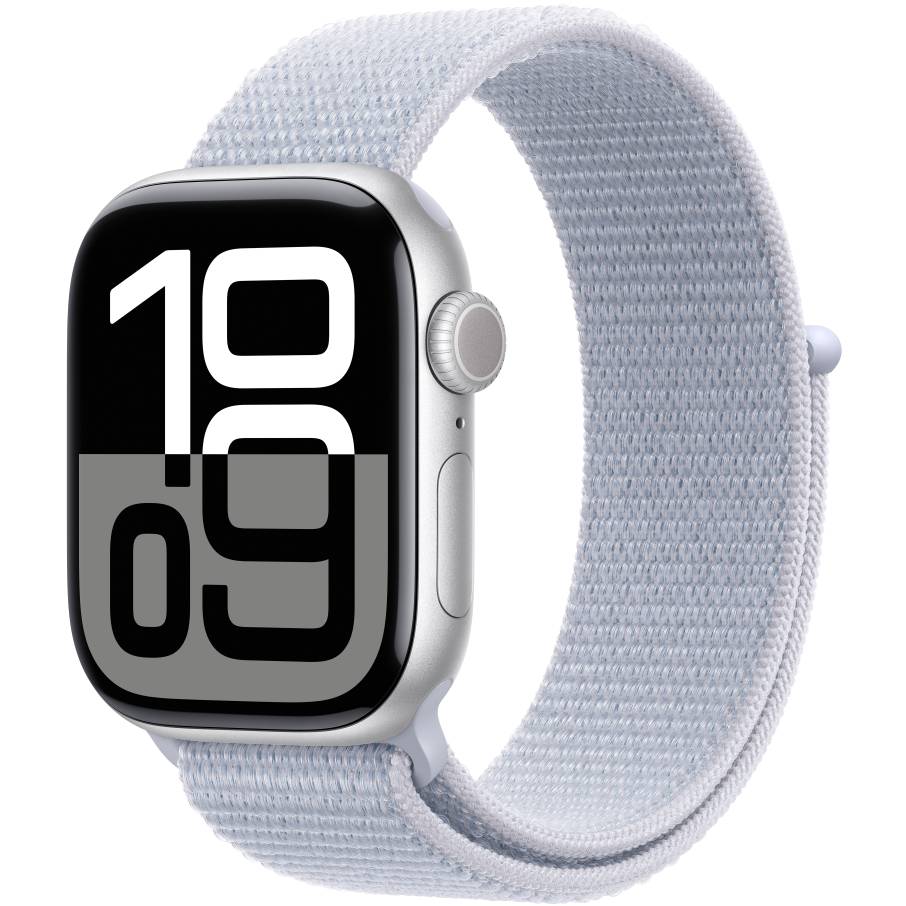 Смарт-часы APPLE Watch S10 GPS+Cellular 42mm Silver Alum Case Blue Cloud Sp Loop (MWX53QH/A) Смарт-часы APPLE Watch S10 GPS+Cellular 42mm Silver Alum Case Blue Cloud Sp Loop (MWX53QH/A)