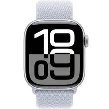Смарт-часы APPLE Watch S10 GPS+Cellular 42mm Silver Alum Case Blue Cloud Sp Loop (MWX53QH/A)